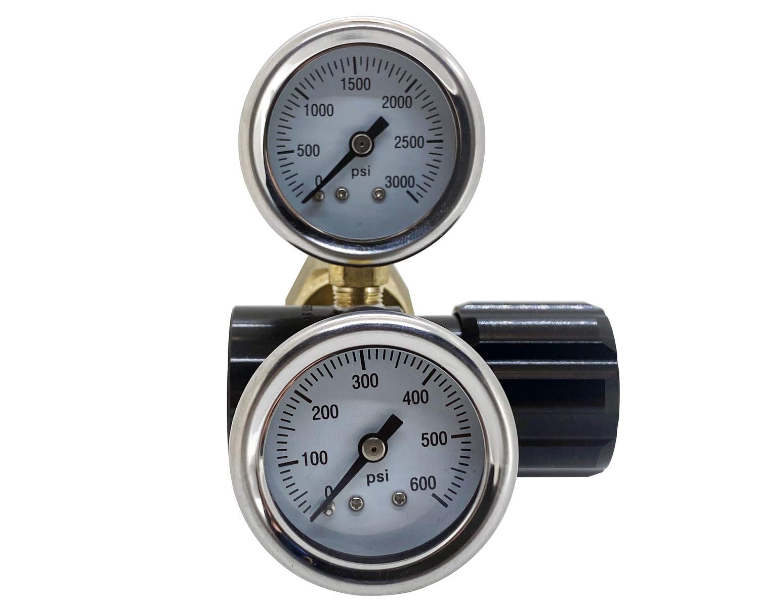 High Flow 475 PSI Adjustable CO2 Regulator with Handle Kit for Jeep Tires - Perfect for Off-Roading, Air Suspension & Emergency Tire Inflation
