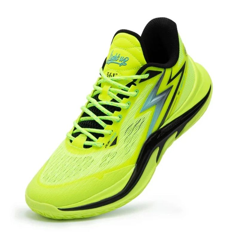 361 Degrees Light Up Basketball Shoes for Men - Glow in The Dark Sneakers for Night Games & Outdoor Sports