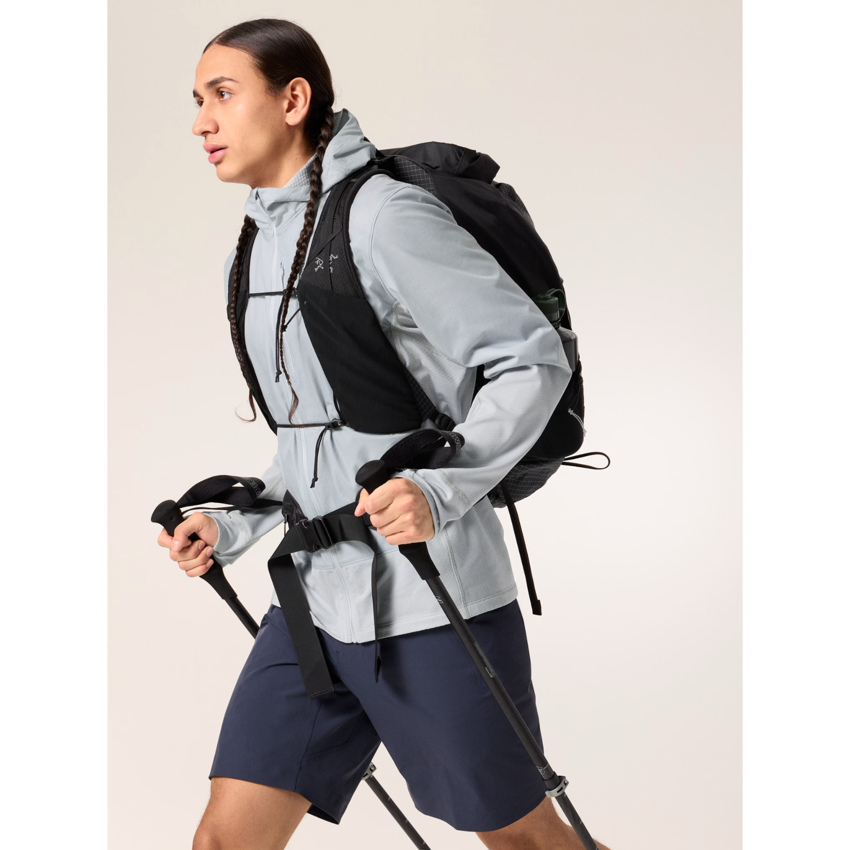 Arc'teryx Men's Konseal Hybrid Hoody - Lightweight Water-Resistant Hiking Jacket for Outdoor Adventures, Trail Running & Camping