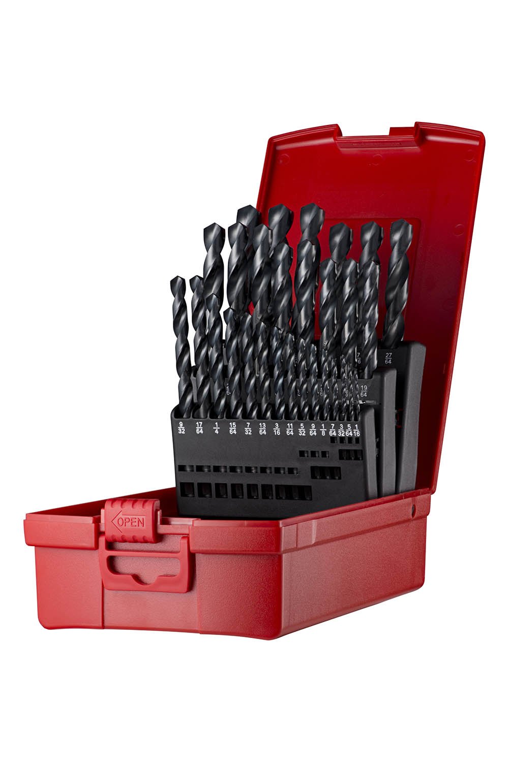 Premium A19018 Jobber Drill Bit Set - 1/16