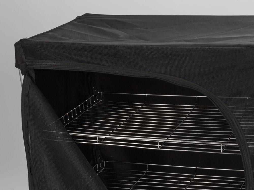 Sturdy Mesh Rack Stand - Heavy Duty Metal Storage Shelf for Garage, Kitchen & Office Organization - Perfect for Storing Tools, Pantry Items & Supplies