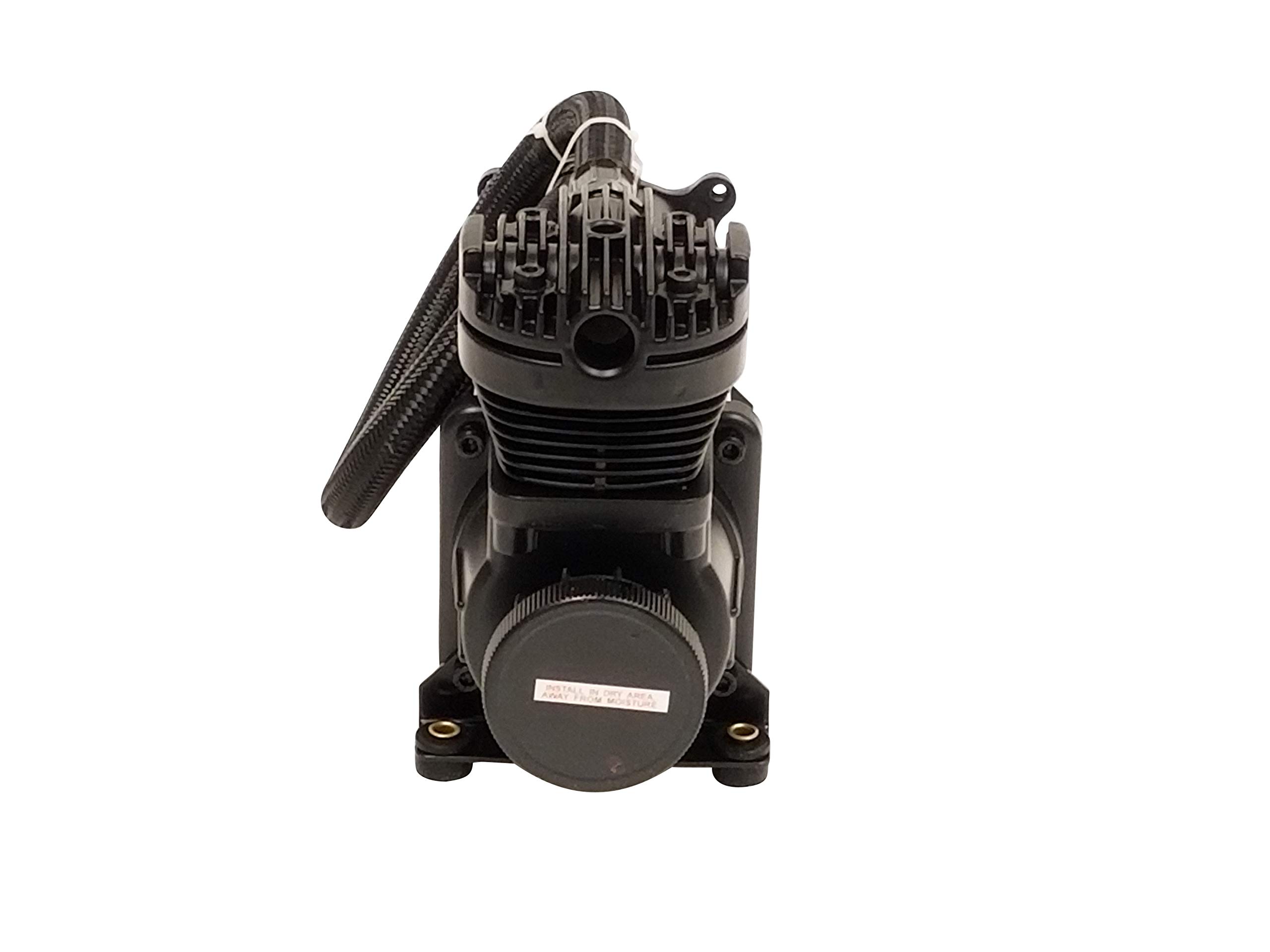 Airmaxxx 480 Black Air Compressor with Relay & Pressure Switch (90/120 PSI) - Ideal for Home Garage, Auto Repair, and DIY Pneumatic Tools