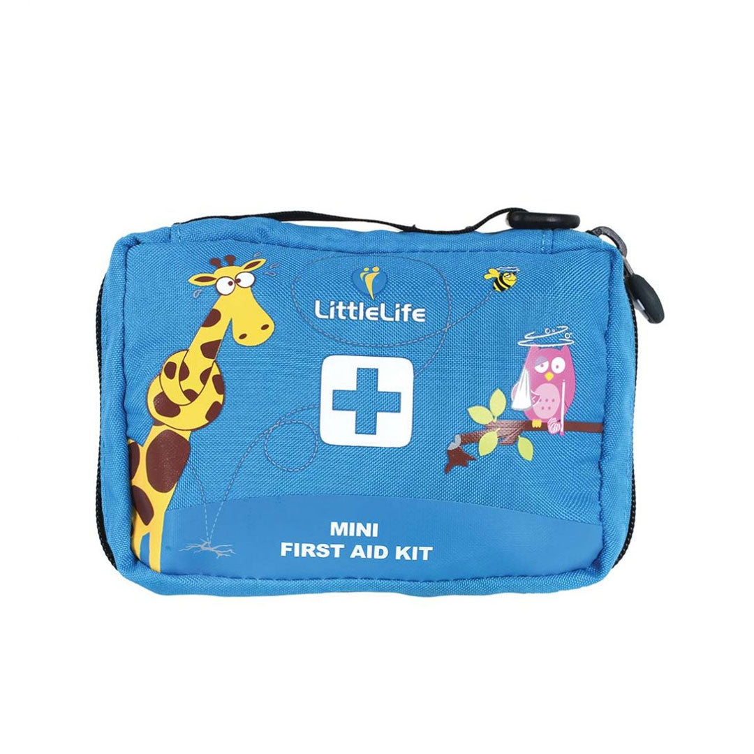 Littlelife Mini First Aid Kit - Compact Emergency Medical Supplies for Kids, Travel, Hiking & Outdoor Adventures | Essential Safety Kit for Home, Car & Camping