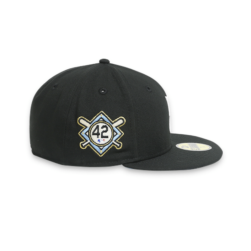 Brooklyn Dodgers Black Fitted Baseball Cap for Men - Adjustable Snapback Hat for Sports Fans & Casual Wear - Perfect for Baseball Games, Street Style & Gifts