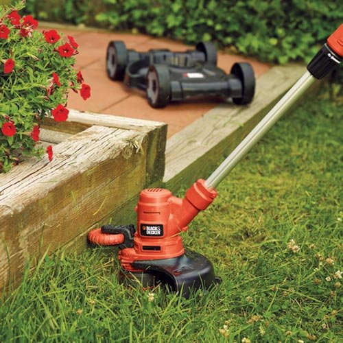 BLACK+DECKER 3-in-1 Corded Electric Lawn Trimmer, Edger & Mower - 6.5 Amp, 12-Inch Cutting Width (Model MTE912) - Perfect for Yard Maintenance, Lawn Edging & Grass Trimming