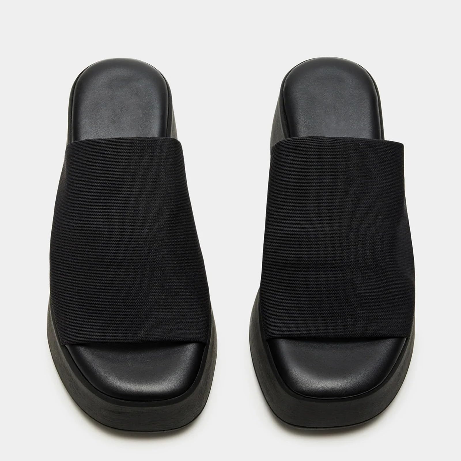 DOBOYG Women's Platform Sandals - Slip On Peep Toe Wedge Heel Beach Slides | Comfortable Summer Shoes for Walking, Vacation & Outdoor Activities