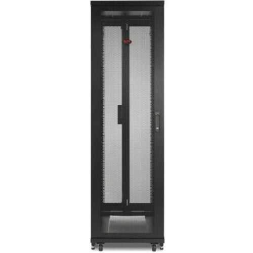APC AR2407 NetShelter SV 48U Server Rack Cabinet - 600mm Wide x 1060mm Deep Black Enclosure with Side Panels | Ideal for Data Centers, Network Closets & IT Equipment Storage