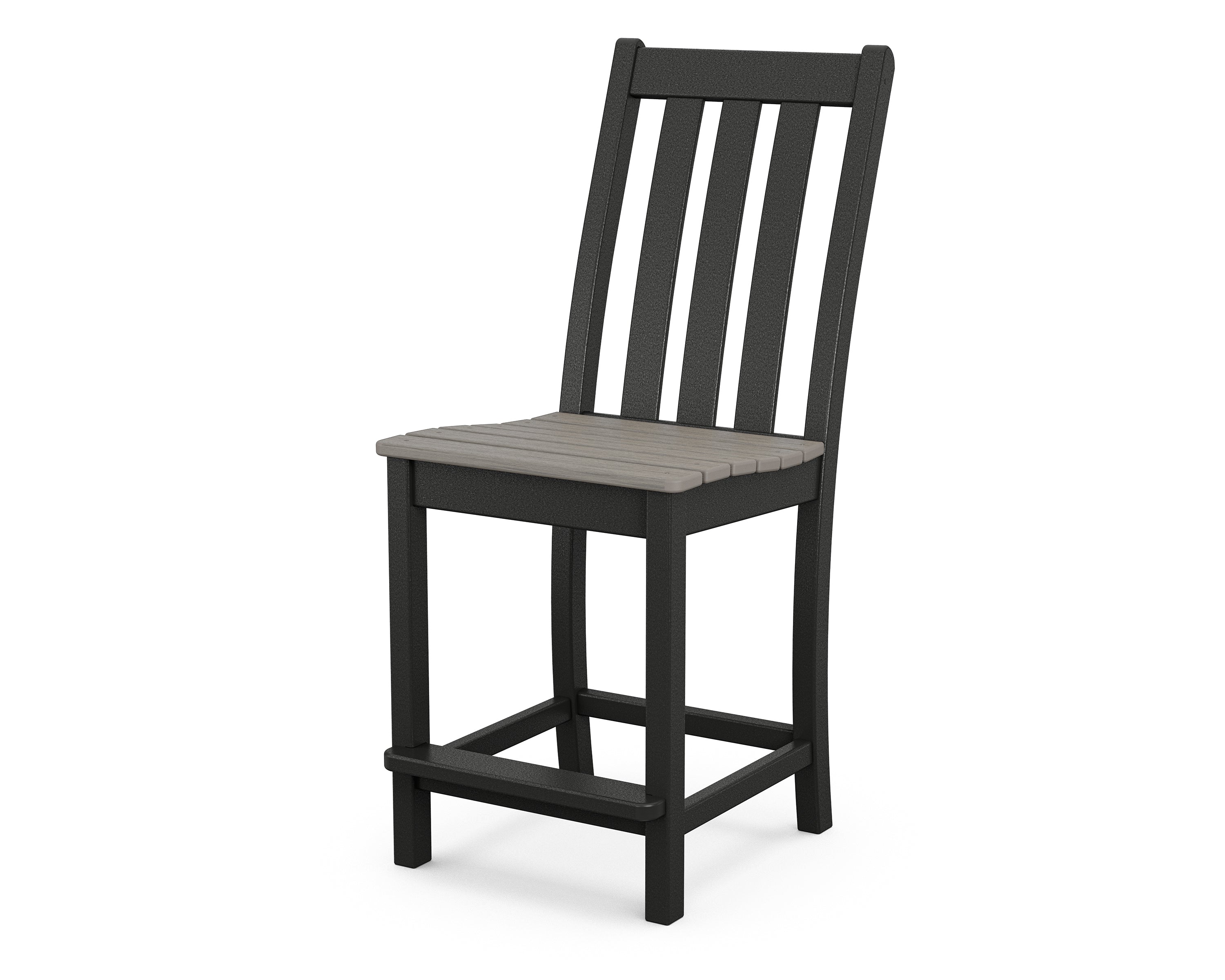 POLYWOOD Vineyard Counter Height Chair - Durable Outdoor Bar Stool for Patio, Deck, or Kitchen - Weather-Resistant & Easy to Clean - Perfect for Entertaining or Relaxing