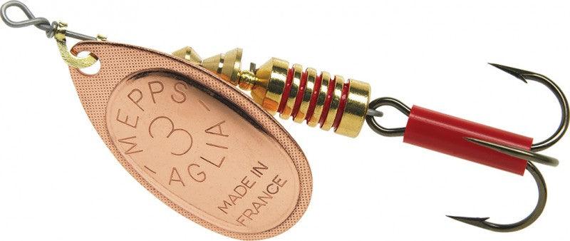 Mepps Aglia Inline Fishing Spinners - Premium Metal Spinnerbaits for Trout, Bass & Walleye - Perfect for Freshwater & Saltwater Fishing Trips
