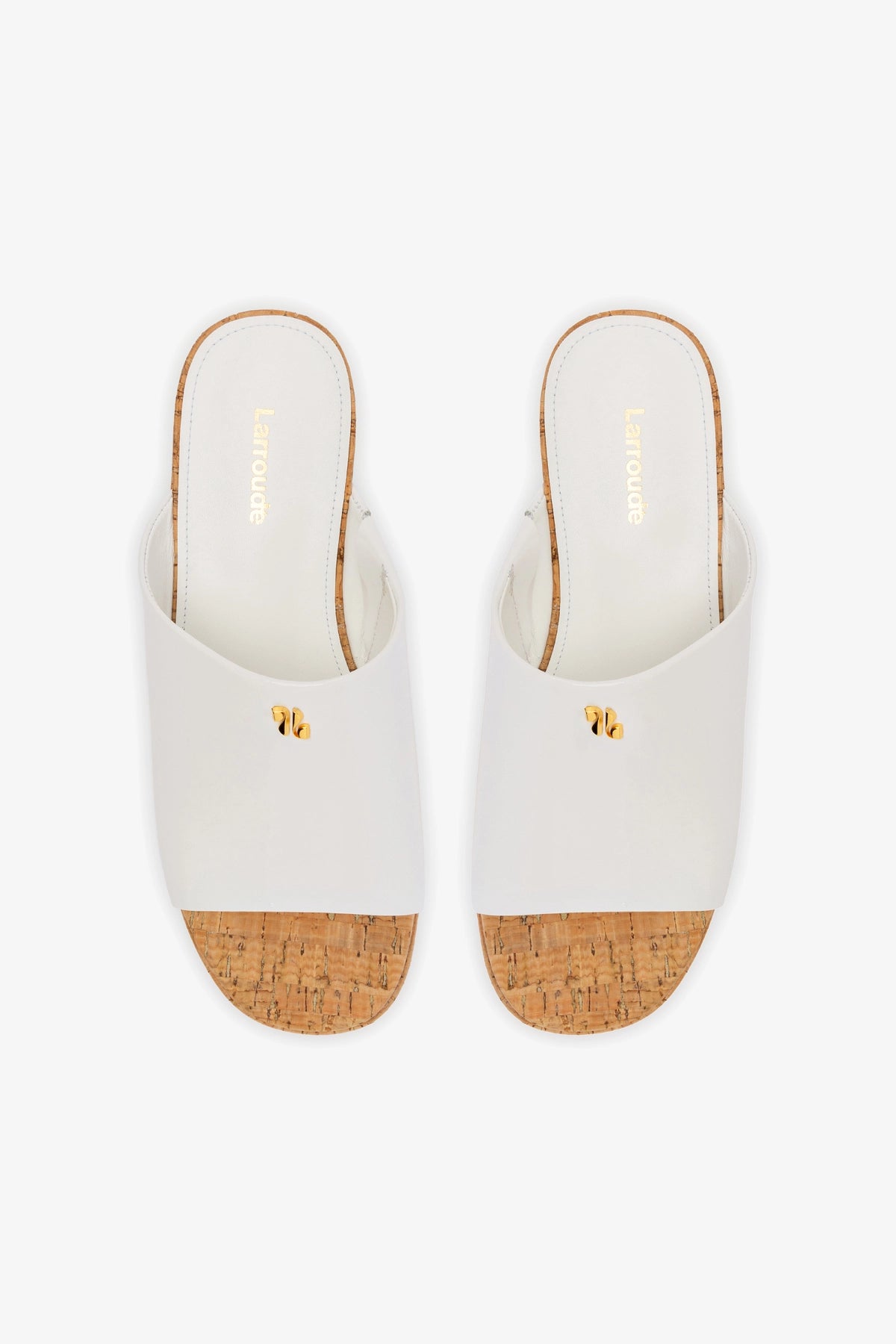 Charli Mule Women's White Patent Leather Shoes - Comfortable Slip-On Loafers for Office, Casual & Dressy Occasions