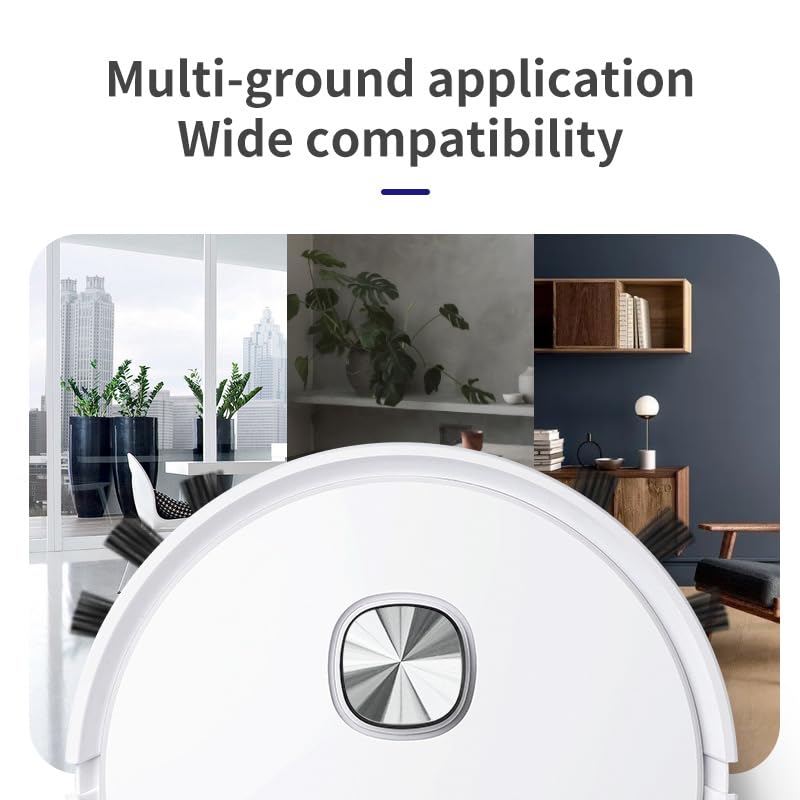 Robovac Pro Robot Vacuum Cleaner - Cordless, Lightweight & Waterproof - Automatic Smart Cleaning for Hardwood Floors & Carpets - Ideal for Home, Office & Pet Hair Removal