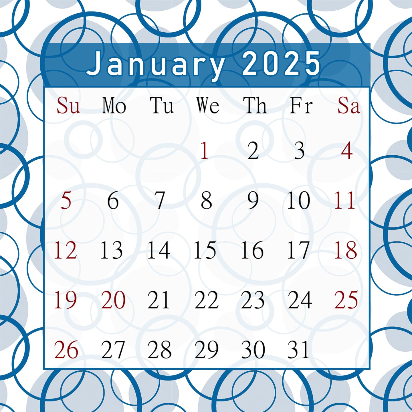 2025 CD-Style Desk Calendar - 12 Month Planner with CD Case Stand | Office Decor, Christmas Gift Idea | Perfect for Work Desk, Home Office & Holiday Gifting (Edition #04)