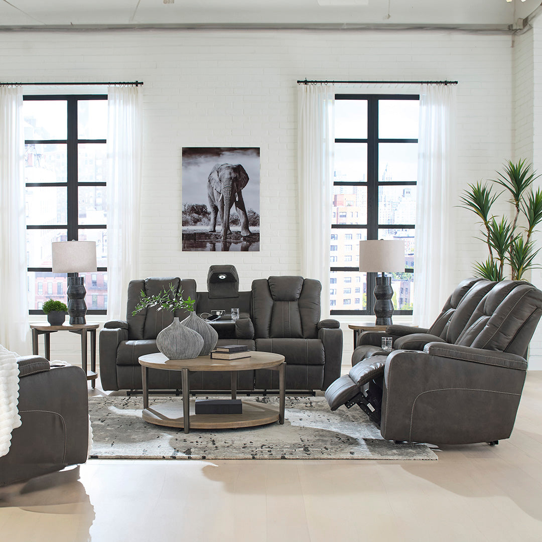 Batavia Manual Glider Recliner Chair - Comfortable Rocking & Reclining Living Room Chair for Nursery, Bedroom & Relaxation