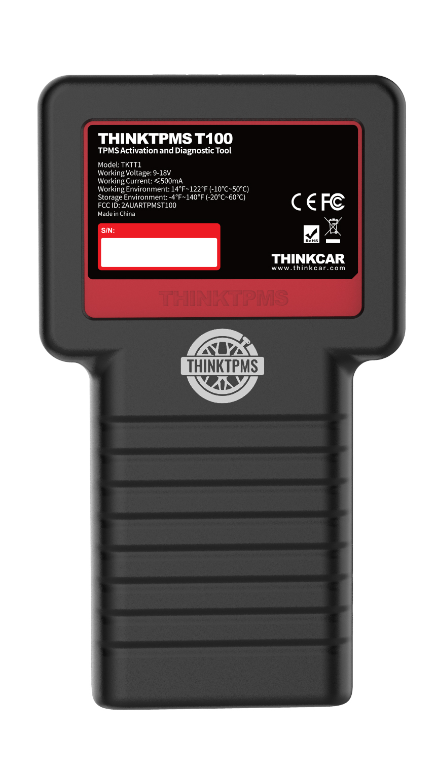 THINKTPMS T100 TPMS Programming Scan Tool - Professional Automotive Tire Pressure Sensor Diagnostic Equipment for Cars, Trucks & SUVs - Perfect for Mechanics & DIY Enthusiasts