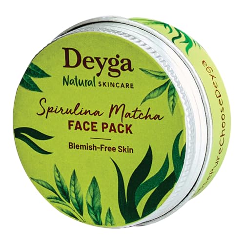 Spirulina Matcha Face Pack