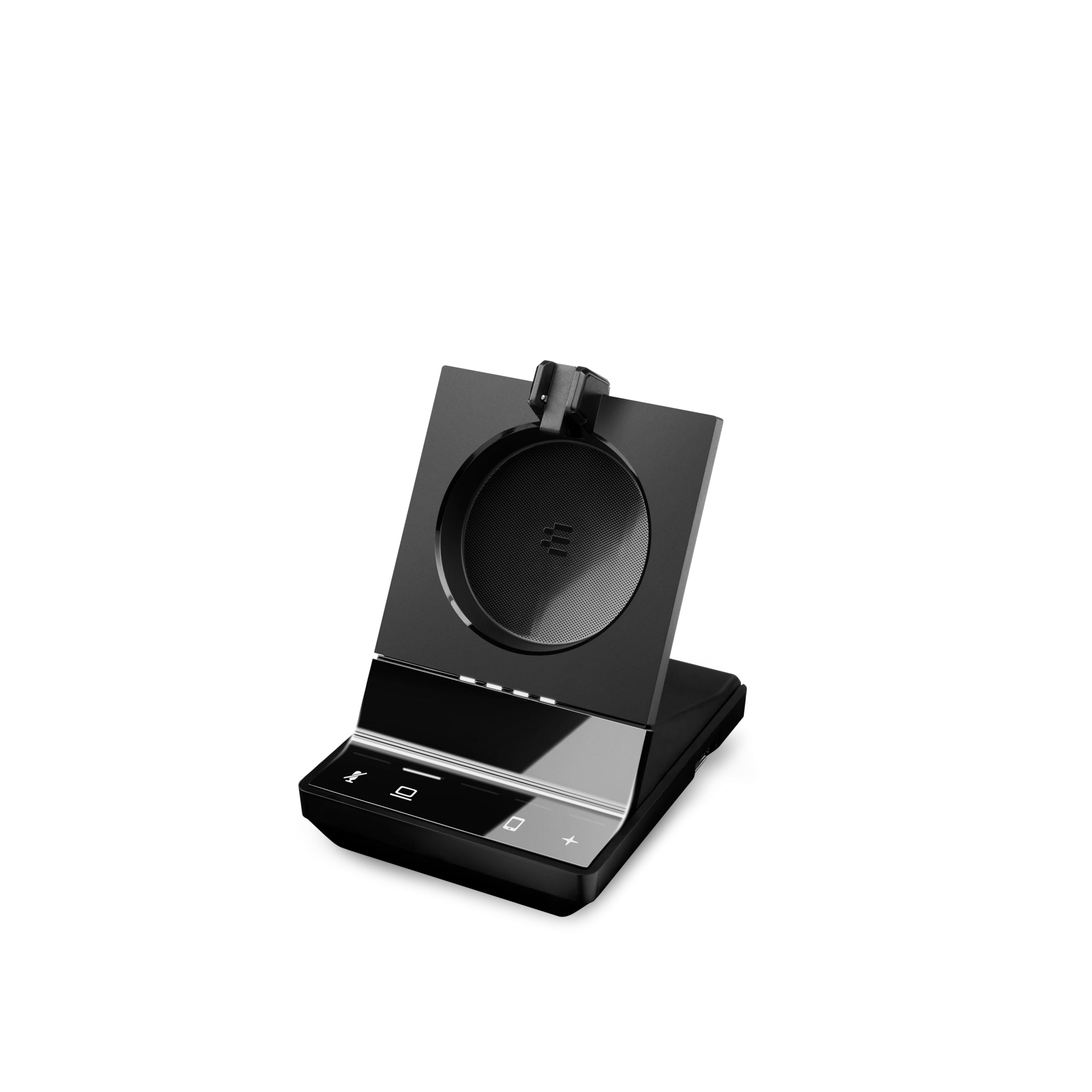 Sennheiser SDW 5033 Wireless DECT Headset with Dual Microphone & Ultra Noise Cancelling - Monaural Single-Sided Design for PC, Softphone, Call Centers & Office Use (Black, Model 506584) - Perfect for Remote Work, Customer Service & Long Conference Calls
