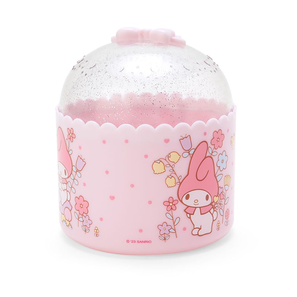 Sanrio My Melody Cute Decorative Storage Box - 4.3 x 4.3 x 4.5 Inches Small Organizer for Jewelry, Makeup, Stationery & Home Decor