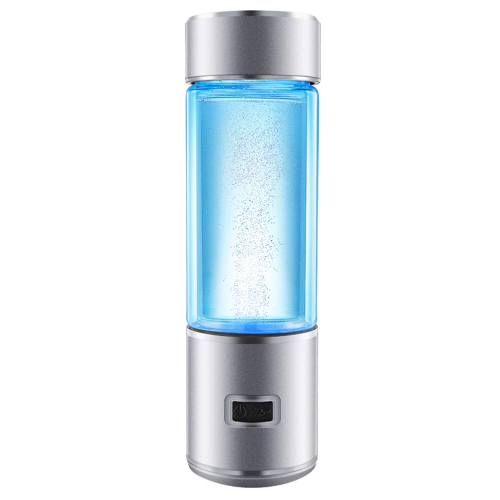 HEN'GMF Hydrogen Alkaline Water Bottle with SPE/PEM Technology - Portable USB Rechargeable Water Ionizer Generator for Hydration & Detox | Perfect for Travel, Gym, and Outdoor Activities