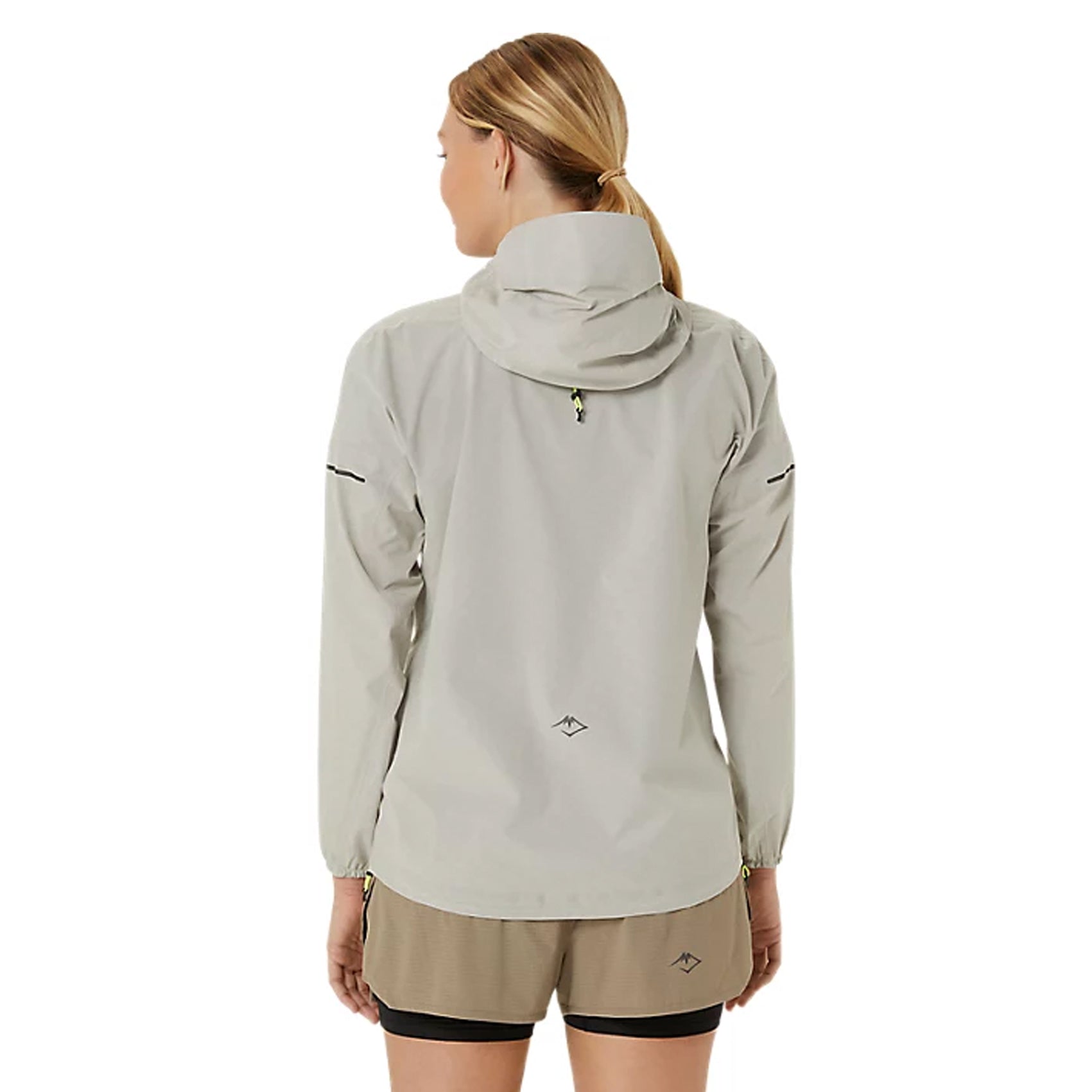 ASICS Women's FujiTrail Waterproof Running Jacket - Lightweight Hiking & Trail Running Windbreaker for Outdoor Adventures