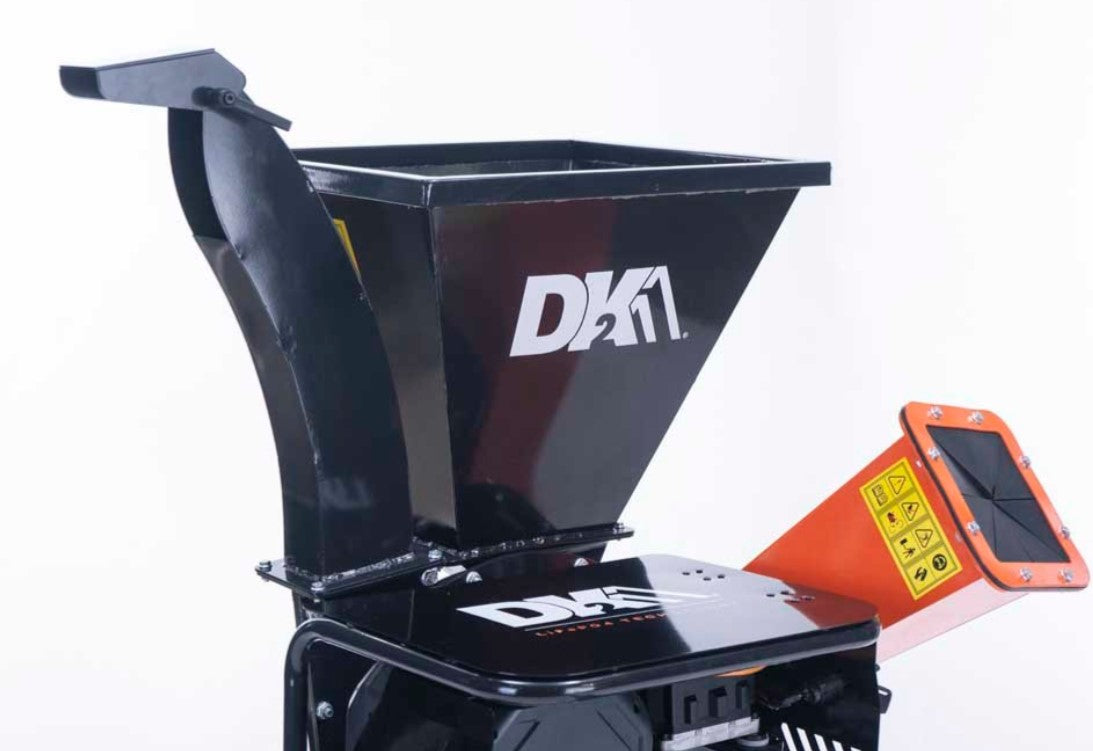 DK2 OPC503EV K 57.6V Lithium-Ion Battery Powered Disk Chipper Shredder Kit with Charger - Perfect for Yard Waste, Landscaping, and Gardening Debris Cleanup