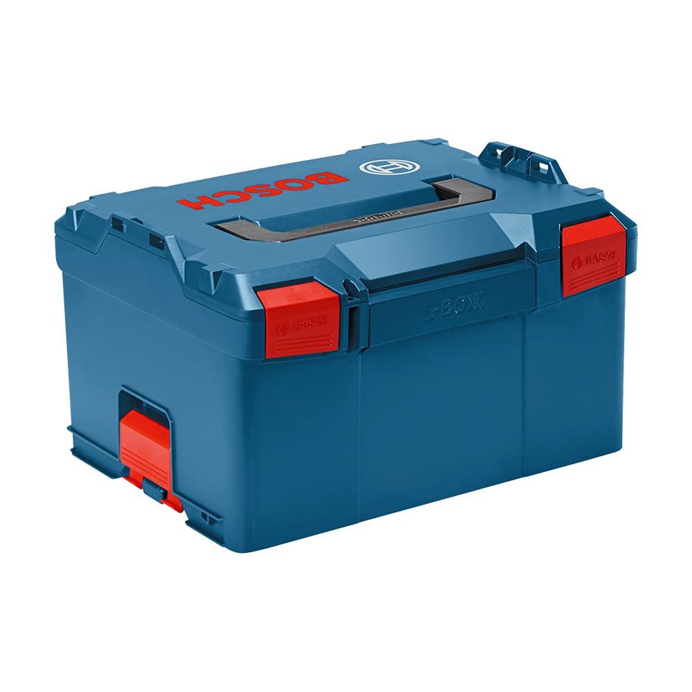 Bosch Professional L-BOXX 238 Tool Case - 28.4L Capacity, 25kg Max Load, Durable ABS/PA6 Plastic Construction - Perfect for Power Tools Storage & Job Site Organization