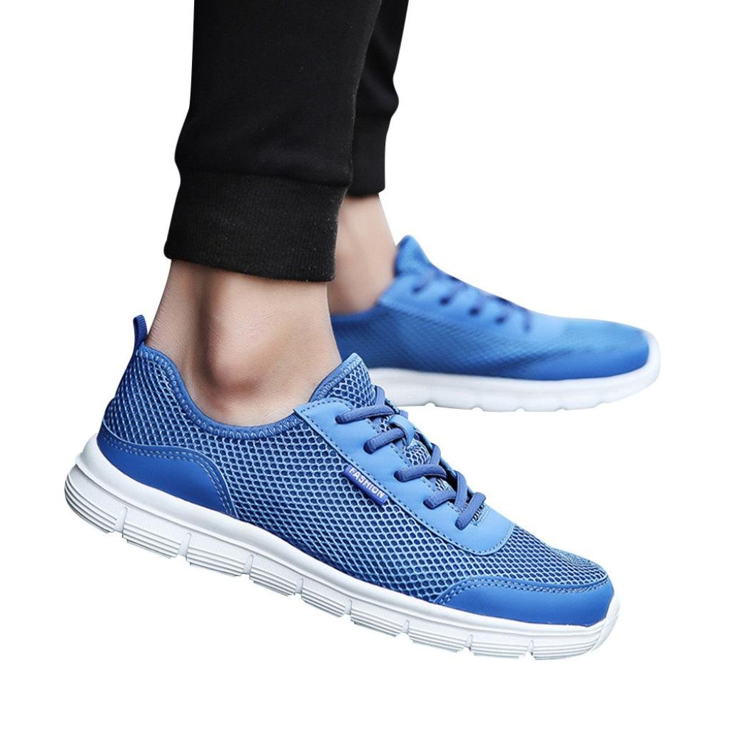 Amiley Breathable Mesh Sneakers for Women & Men - Comfortable Lace-Up Casual Running Shoes for Couples | Perfect for Jogging, Walking & Everyday Wear