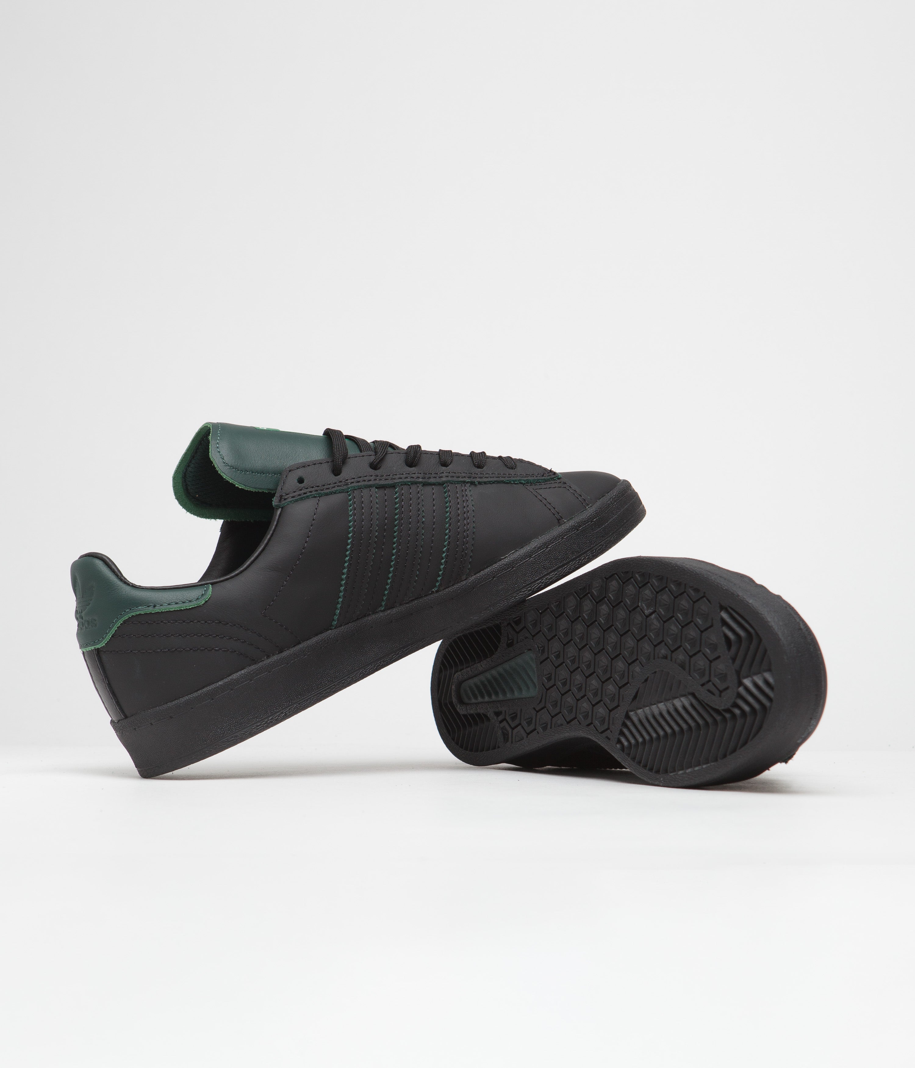 Adidas x Shin Sanbongi Campus Adv Sneakers - Core Black, Collegiate Green - Stylish Streetwear Shoes for Casual Wear & Urban Fashion