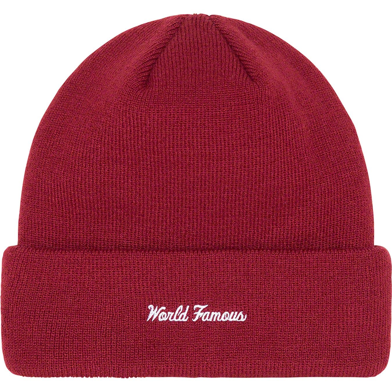 Supreme x New Era Box Logo Beanie - Cardinal Red Winter Hat for Men & Women - Perfect for Cold Weather, Streetwear Fashion & Urban Outfits