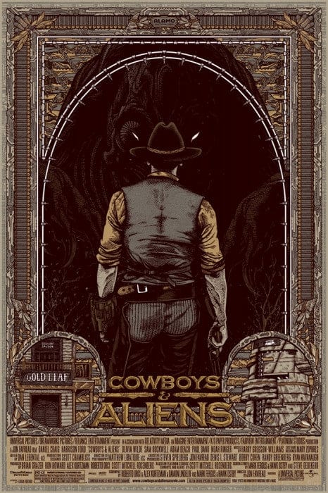 Cowboys & Aliens - Classic Sci-Fi Western Adventure Movie for Action & Fantasy Fans | Perfect for Movie Nights, Gifts & Western Enthusiasts