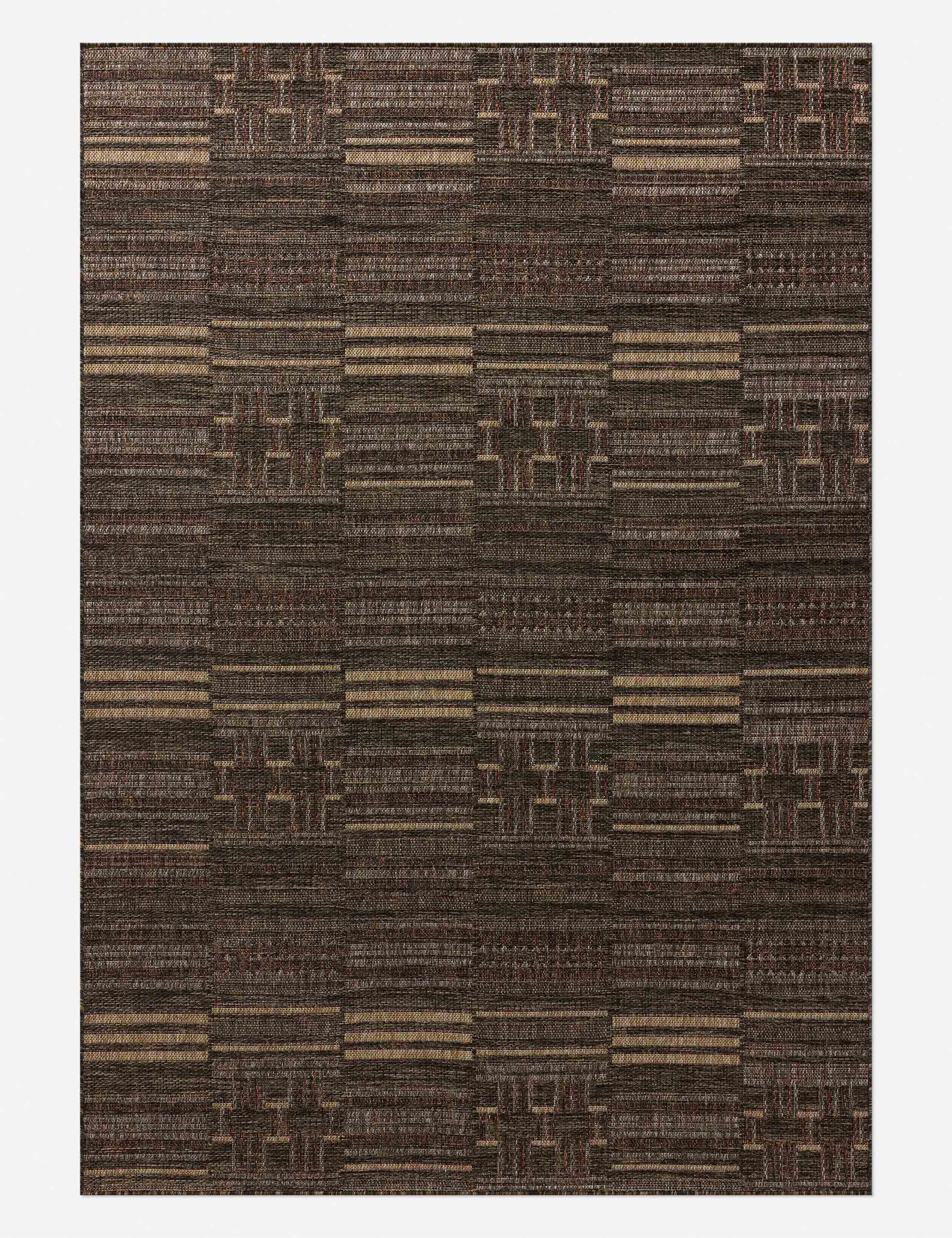 Premium Shamar Indoor Outdoor Rug - Non-Slip, Waterproof & Durable - Perfect for Patio, Deck, Living Room & Bedroom