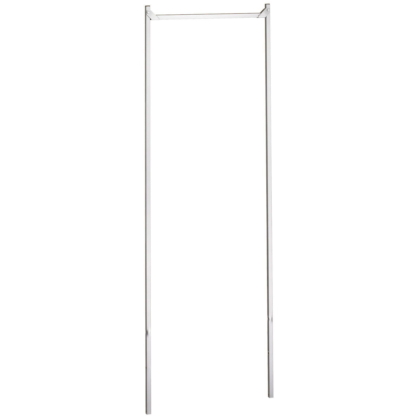 Double Pole Rack for 200 Series Carts - Heavy Duty Storage Solution for Warehouse, Retail, and Industrial Use