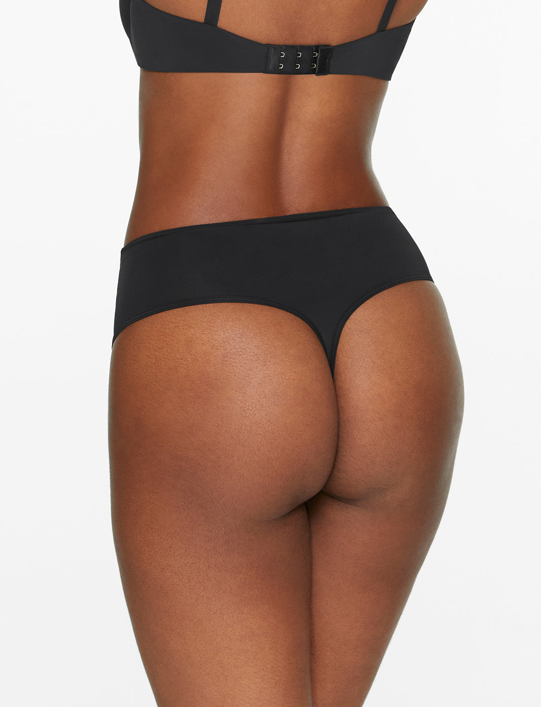 24/7® Classic High Waist Thong 3 Pack - Seamless Comfort Underwear for Women | Perfect for Yoga, Workout & Everyday Wear