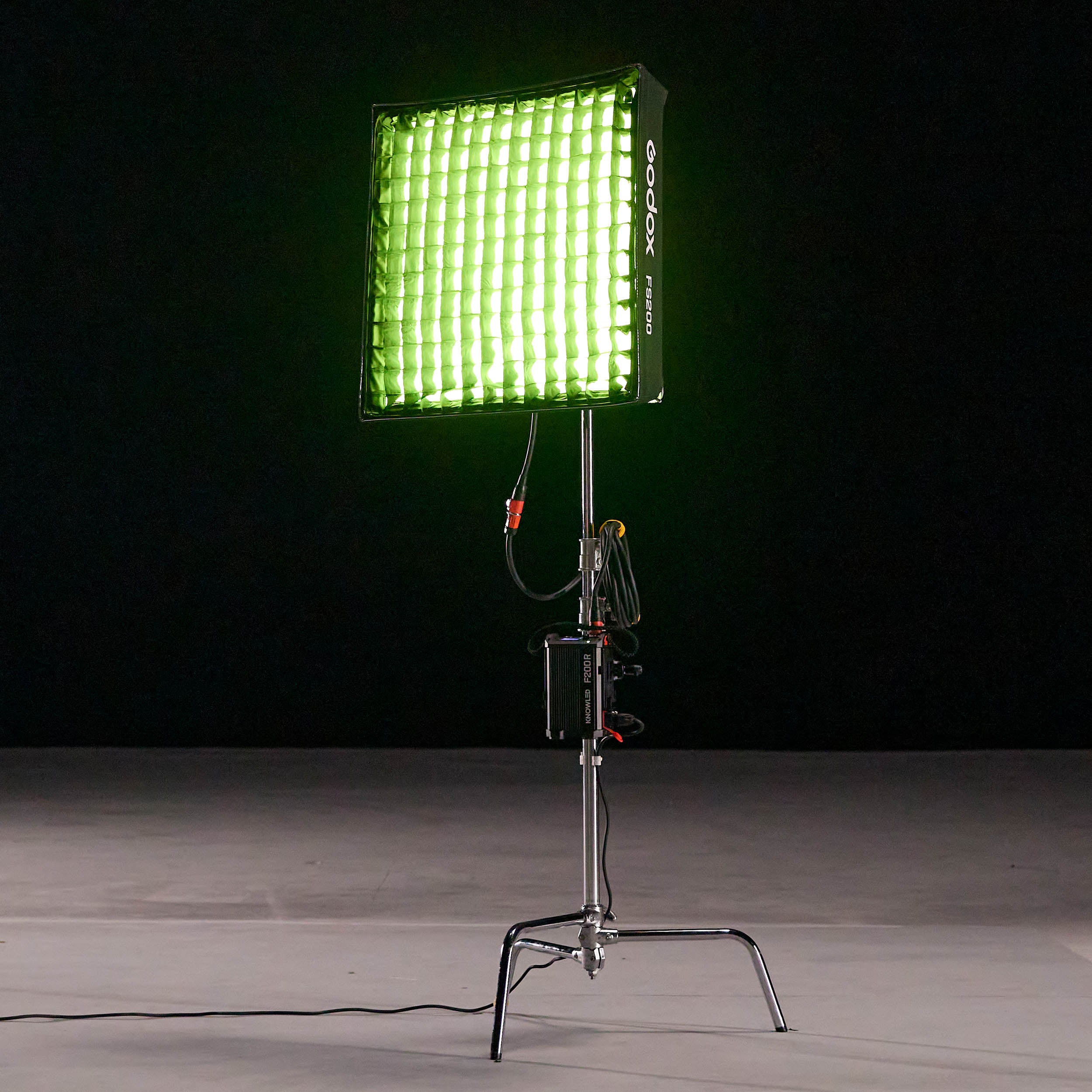 KNOWLED FS200 Softbox for F200Bi & F200R LED Panels - Professional Photography Lighting Diffuser for Studio, Portrait, and Video Production