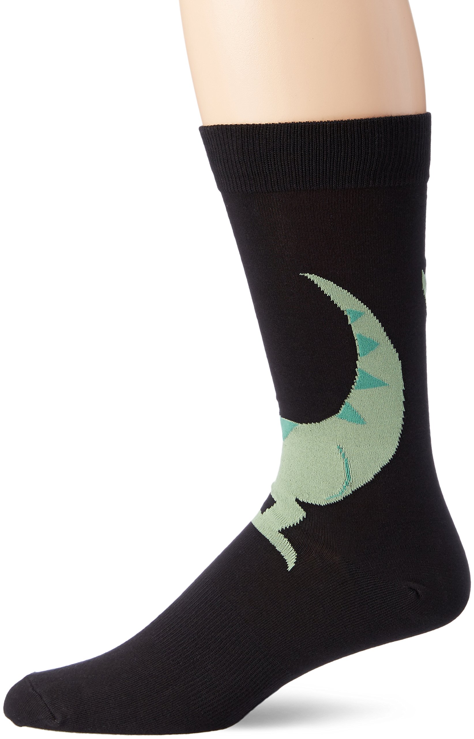 K. Bell Men's Dinosaur Novelty Crew Socks - Fun & Comfortable Casual Socks for Everyday Wear, Gifts, and Dinosaur Lovers