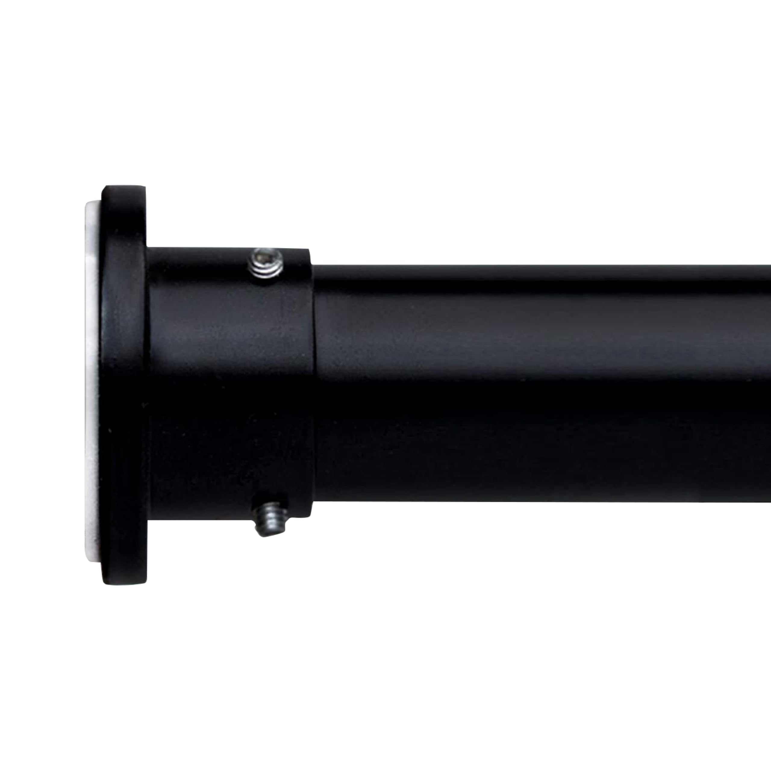 Black Adjustable Tension Rod for Room Dividers & Privacy Curtains (48-80 Inch) - Heavy Duty Extension Rod for Bedroom, Kitchen & Living Room - Perfect for Creating Private Spaces, Room Separation & Home Decor