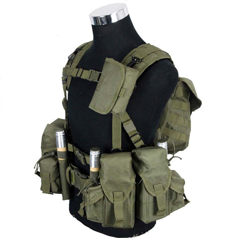 Russian Army Style Tactical AK Vest Chest Rig Replica - Military Tactical Gear for Airsoft, Paintball & Outdoor Adventures
