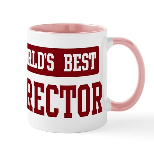 White/Pink Inside - Worlds Best Director Mug