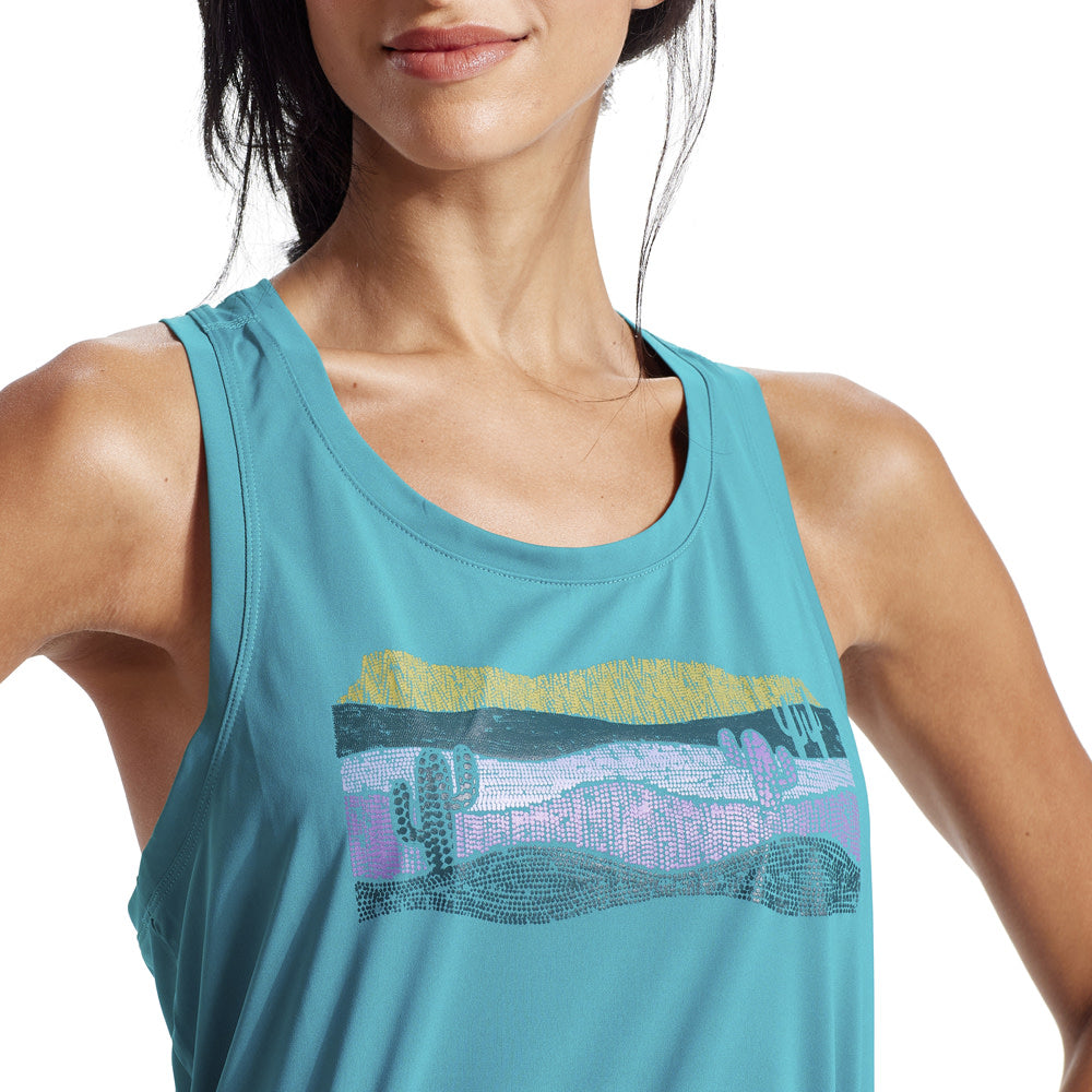 Women's Quick-Dry Performance Tech Tank Top - Moisture-Wicking Workout Shirt for Running, Yoga & Gym
