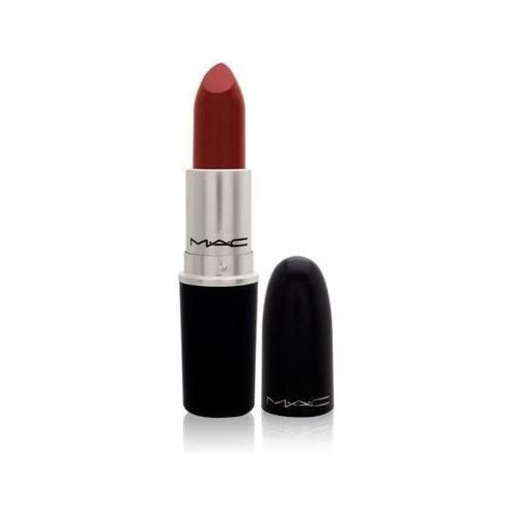 MAC Satin Lipstick in MAC Red - Long-Lasting, Highly Pigmented Lip Color for Everyday Wear & Special Occasions