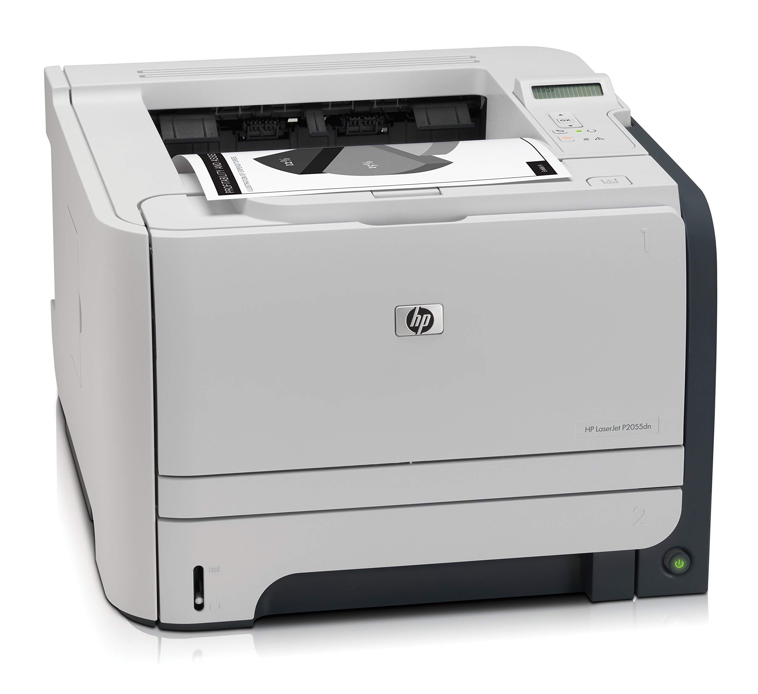 HP LaserJet P2055DN Wireless Laser Printer (Renewed) - Fast Printing for Home Office & Small Business | Compatible with Mac & Windows