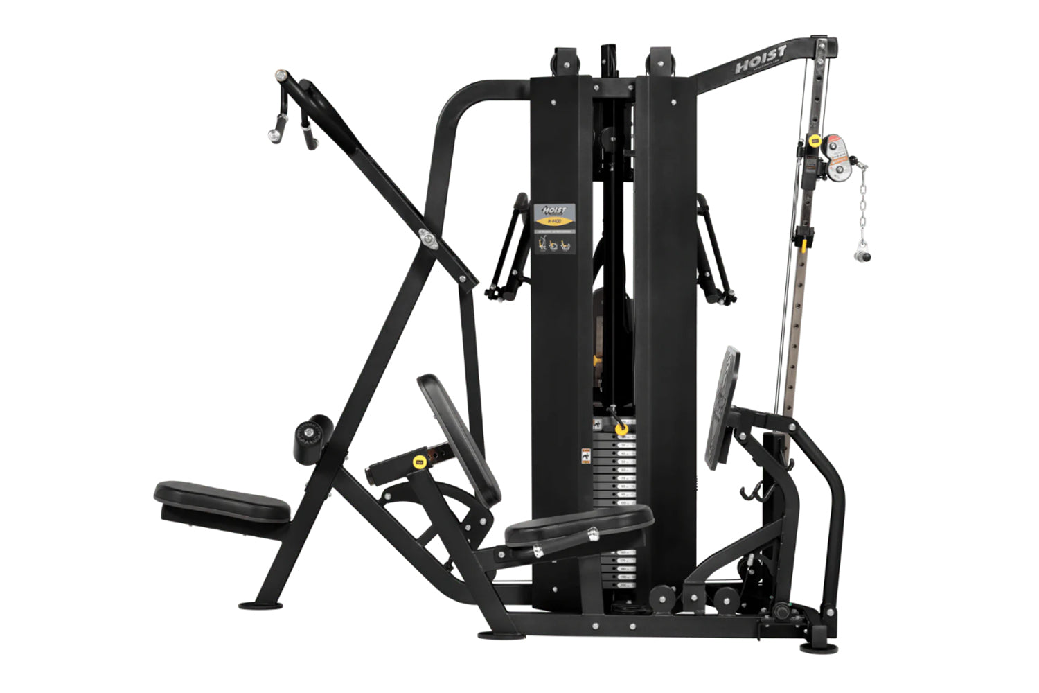 Hoist H4400 Multi Stack Home Gym - 4 Stack Strength Training Machine for Full Body Workouts | Perfect for Home & Garage Gym Fitness