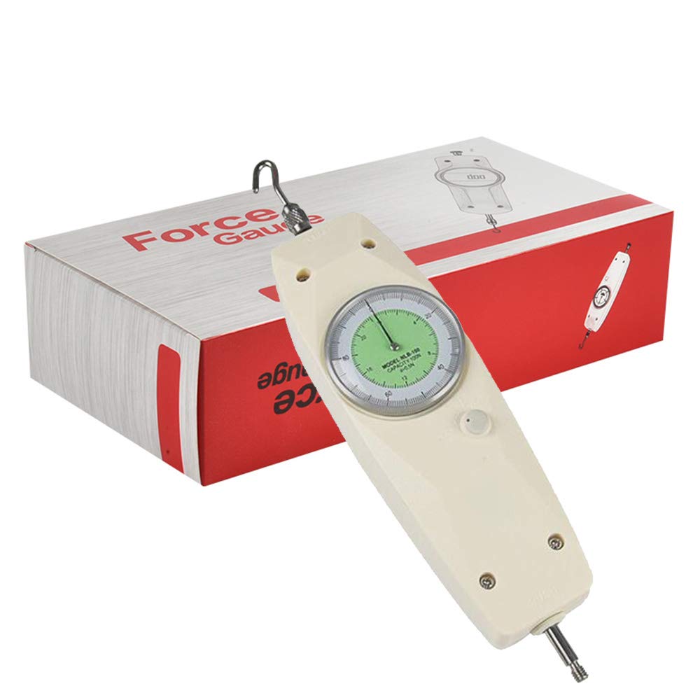 Digital Push Pull Force Gauge - 50N/11Ib Capacity Dynamometer with Pointer Display | Perfect for Tension Testing, Quality Control & Mechanical Engineering Applications