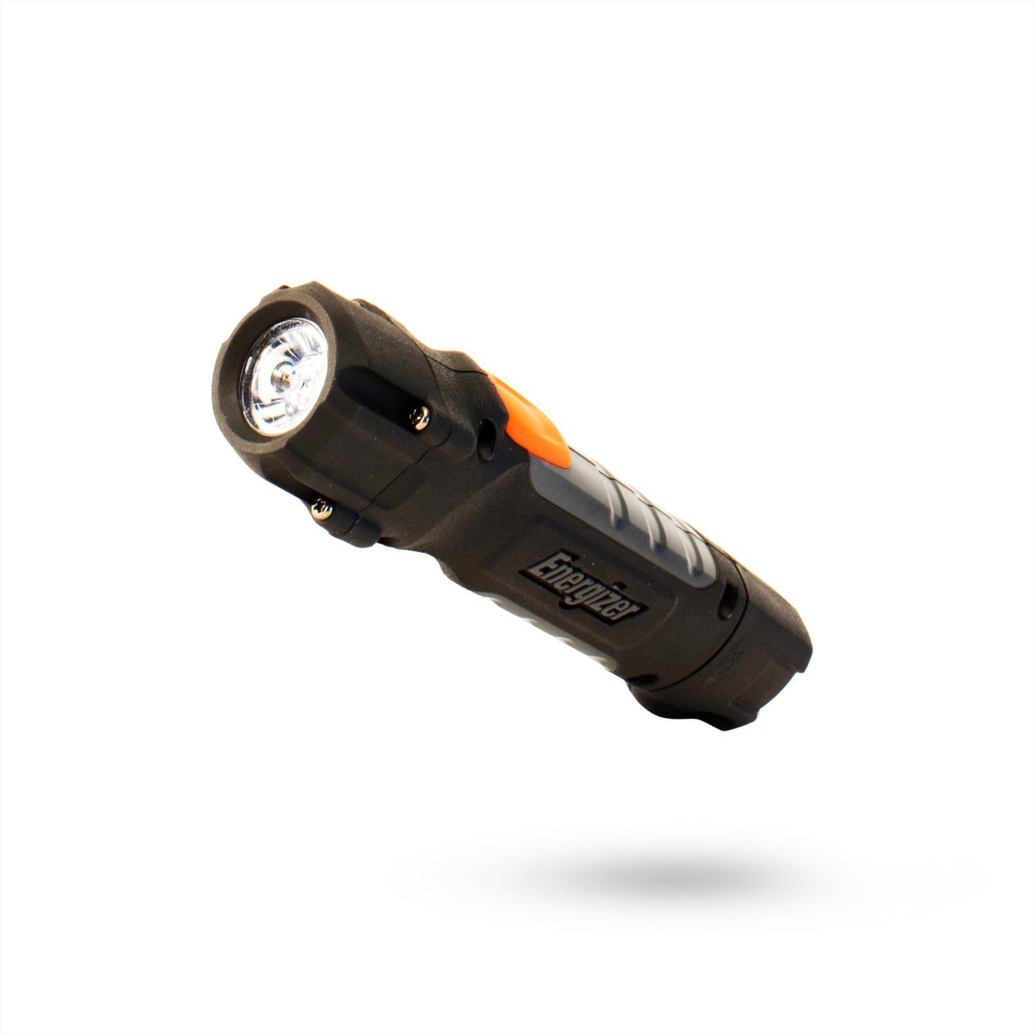 Energizer HC-300 LED Flashlight - IPX4 Water Resistant, Durable Smart Dimming LED Task Light with Batteries Included (Black/Gray) - Perfect for Camping, Hiking, Emergency & Home Use