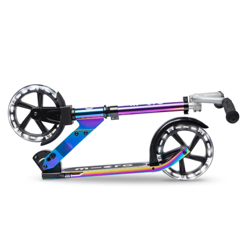 Neochrome LED Light Up Wheels Micro Cruiser Scooter for Kids & Adults - Perfect for Commuting, Campus Travel & Outdoor Fun