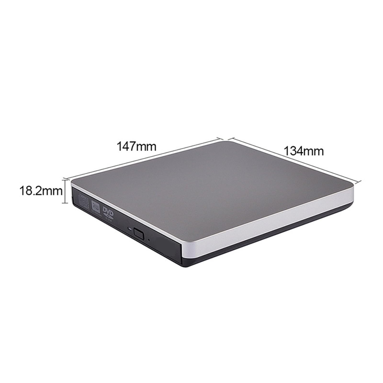 4K Blu-Ray External Optical Drive USB 3.0 - Ultra HD Blu-Ray Burner DVD/CD Writer Reader for PC & Laptop - Perfect for Home Theater, Movie Collection & Data Backup