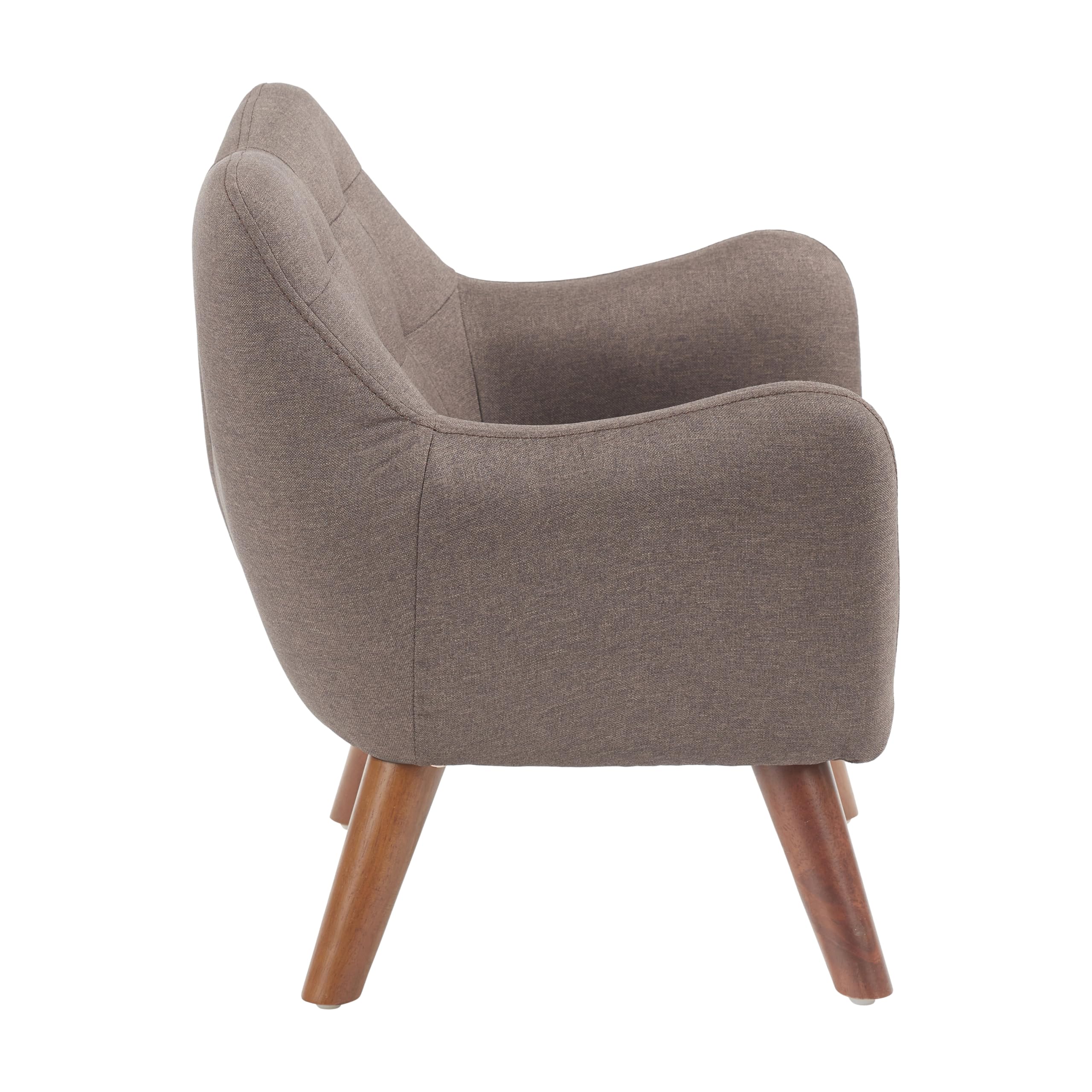 ECR4Kids Ava Arm Chair for Kids - Sturdy & Comfortable Children's Furniture in Raisin Color - Perfect for Classrooms, Playrooms & Home Study Areas