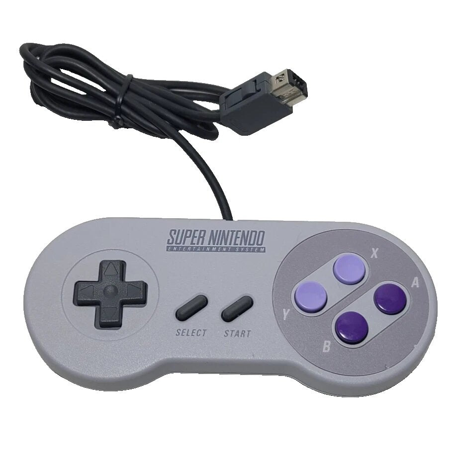 Original SNES Classic Controller - Authentic Retro Gamepad for Nintendo SNES Classic Edition - Perfect for Classic Gaming & Nostalgic Play