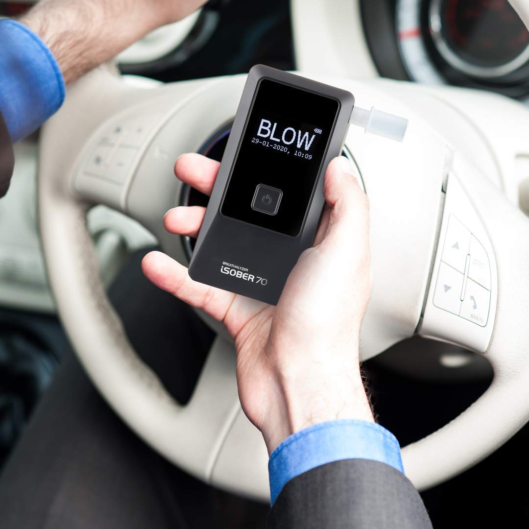 70 Professional-Grade Breathalyzer with Suracell FuelCell Technology | DOT/NHTSA Approved Evidential Alcohol Tester | Accurate BAC Detection for Law Enforcement, Workplace Safety & Personal Use