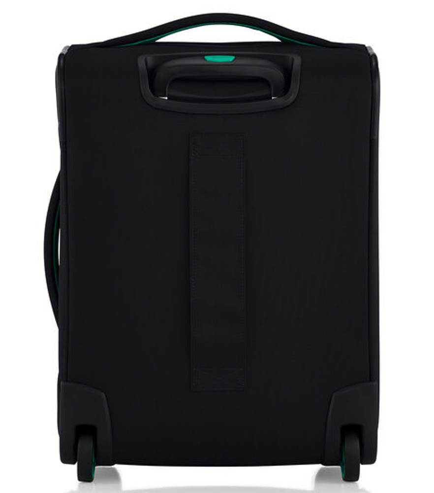 American Tourister Applite 5.0 20-Inch Carry-On Luggage - Lightweight Hardshell Spinner Suitcase with TSA Lock, Perfect for Business Travel & Weekend Getaways (Black)