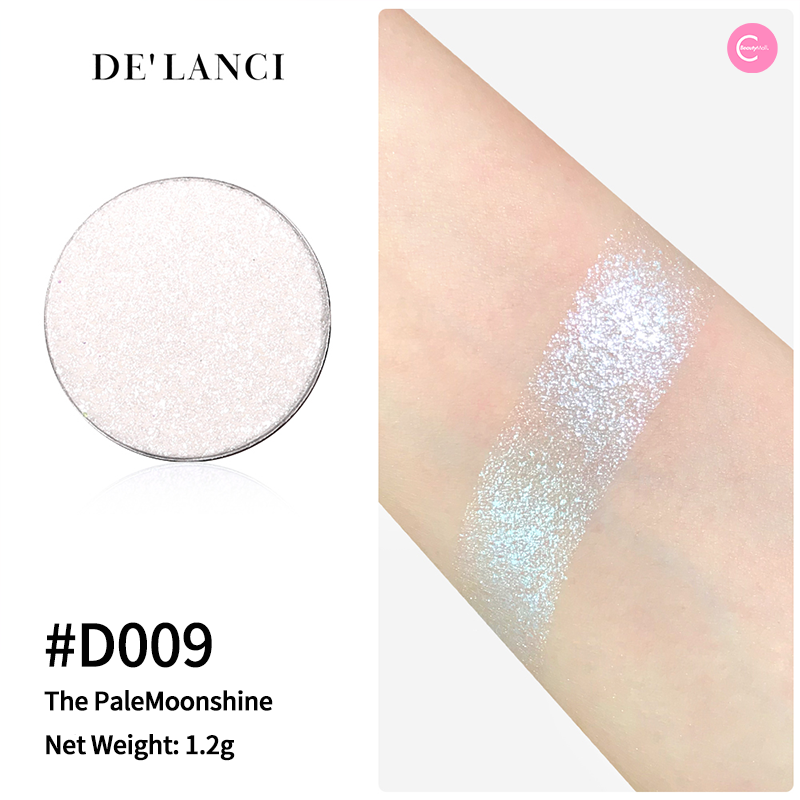 DE'LANCI Diamond Sparkle Custom Eyeshadow Palette - Build Your Own Makeup Kit for Glamorous Eye Looks | Perfect for Party, Wedding & Special Occasion Makeup